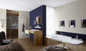 Parkett im Badezimmer